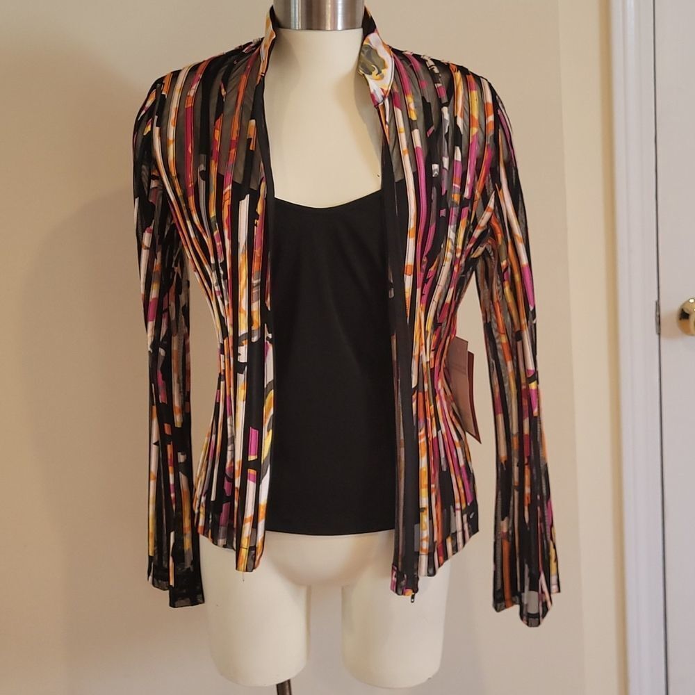 JS Collection Mesh Women's zip up